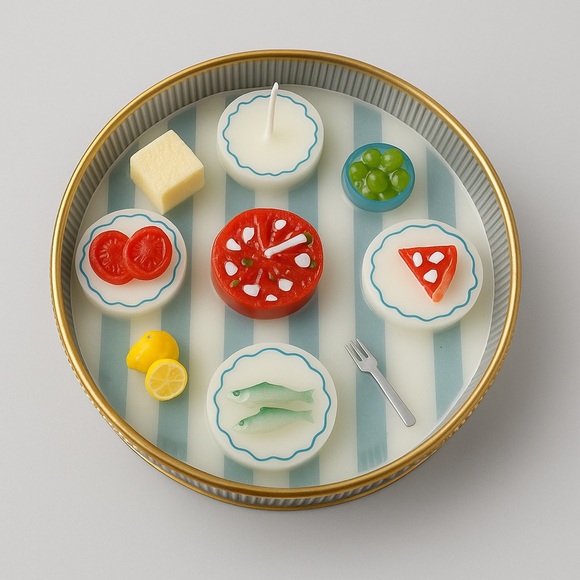 Miniature Food Table Candle – Cute Realistic Food Display Candle - Picture 5 of 5